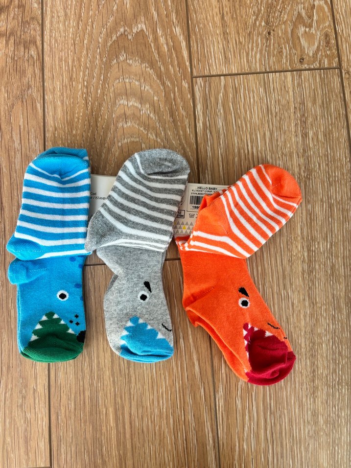 Erkek Çocuk Çok Renkli Desenli Çorap 6'lı - Görsel 2