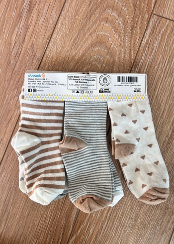 Çocuk Çorap 6lı - Görsel 2