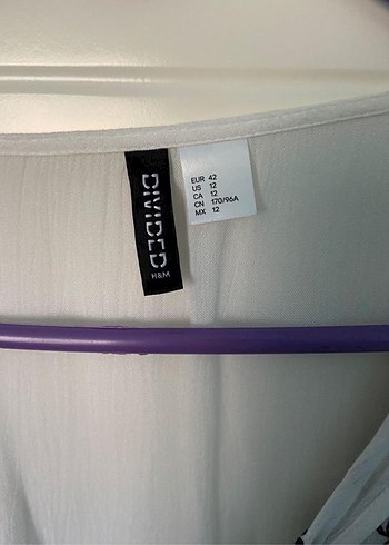 BEYAZ NAKIŞ İŞLEMELİ BLUZ - Görsel 4