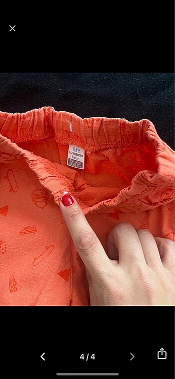 24-36 Ay Beden çeşitli Renk LCW erkek bebek sort (3lu)
