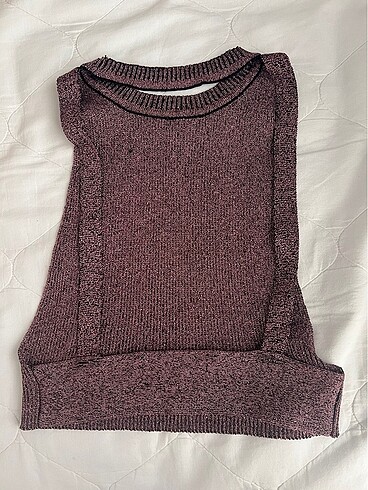 Zara Zara sırt dekolteli triko top