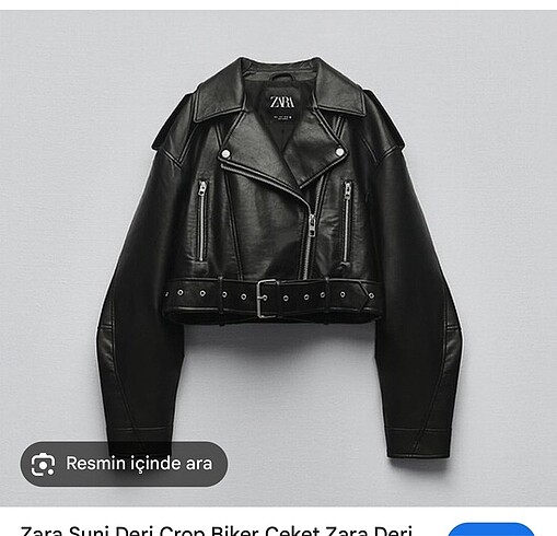 Zara deri ceket