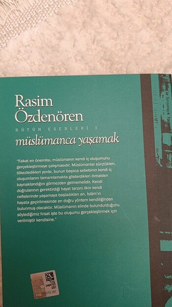 Rasim Özdenören - Müslümanca Yaşamak - Görsel 2