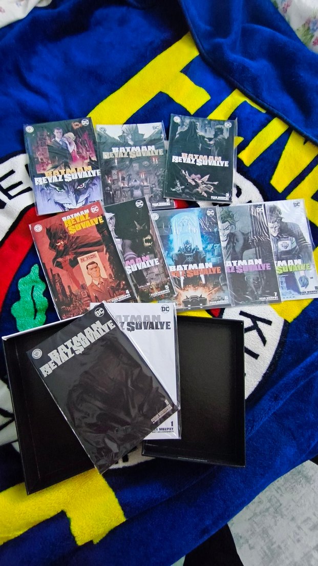 Batman Beyaz Şövalye Çizgi Roman Kutulu Set HardCoverlar Dahil - Görsel 2