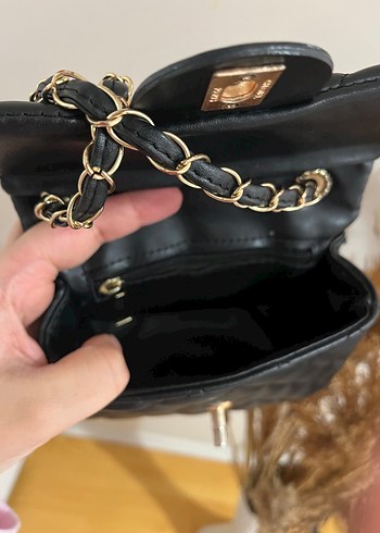 Channel siyah canta - Görsel 3