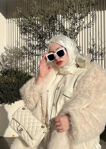 Beyaz channel çanta - Görsel 3