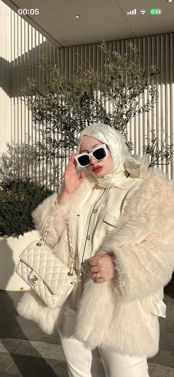 Beyaz channel çanta - Görsel 3