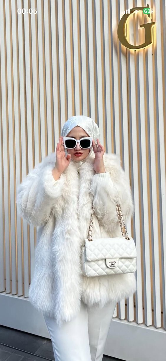 Beyaz channel çanta - Görsel 2