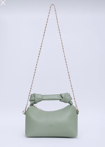 Zincir Detaylı Minimalist Kadın Deri Çanta - Görsel 2