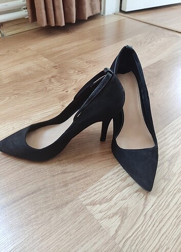 36 Beden siyah Renk Stiletto topuklu ayakkabı
