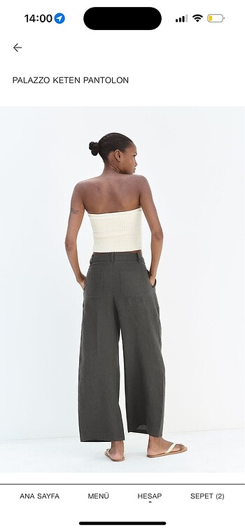 Zara keten pantolon