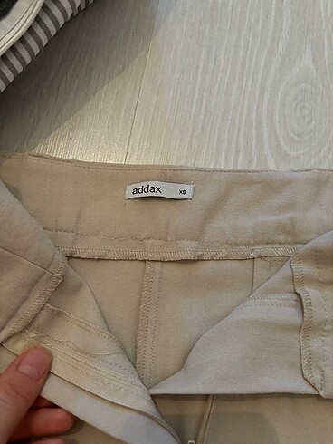 Krem kumaş pantolon