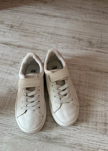 H&M Çocuk Sneakers Beyaz Ayakkabı