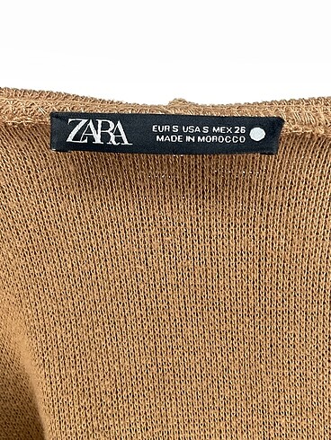 s Beden kahverengi Renk Zara Hırka %70 İndirimli.