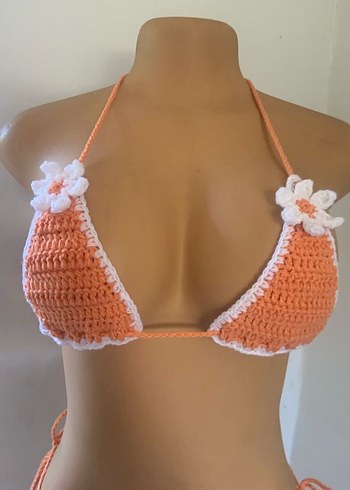 Penti Turuncu Dantel Detaylı Mini Bikini