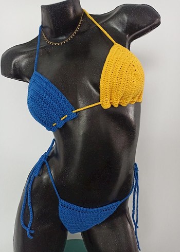 Penti Bej Dantel Detaylı Bohem Bikini