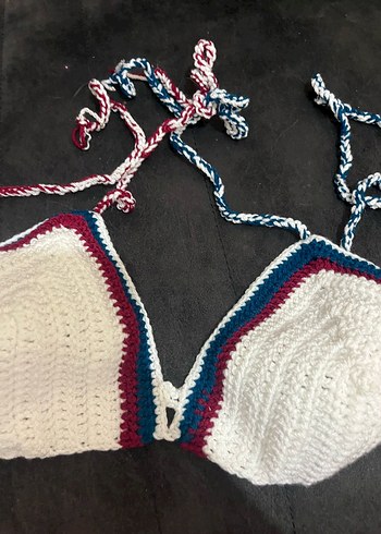 Nakışlı Bohem Mini Bralet