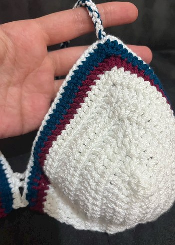 l Beden Nakışlı Bohem Mini Bralet