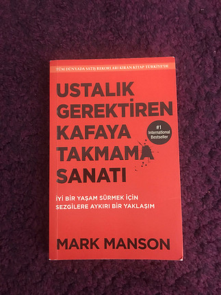 Ustalik gerektiren kafaya takmama sanati kitap