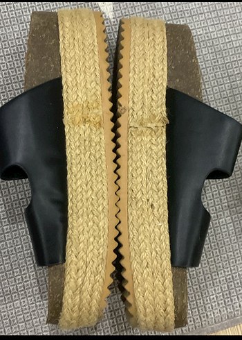 Tokalı Siyah Kadın Terlik - Görsel 3