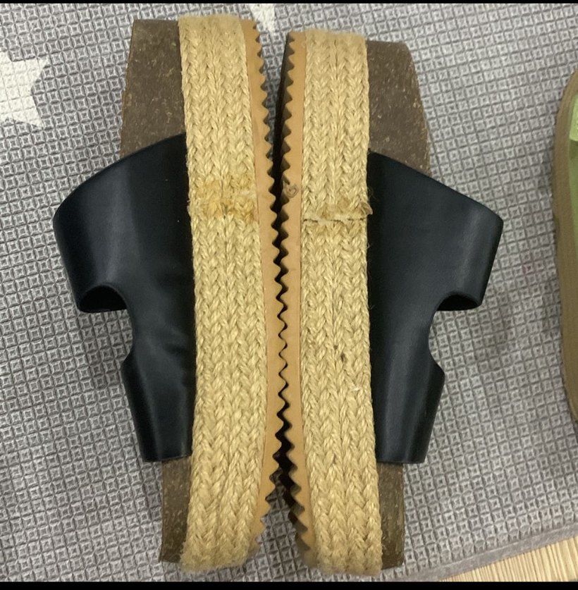 Tokalı Siyah Kadın Terlik - Görsel 3