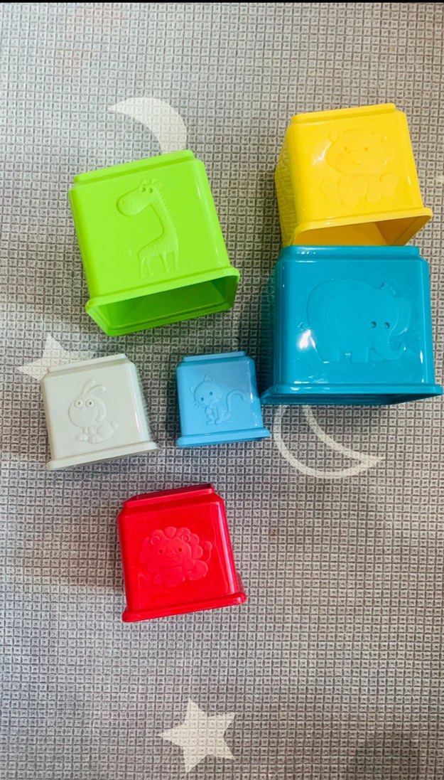 Renkli Eğitici Oyuncak Küpleri - Görsel 2