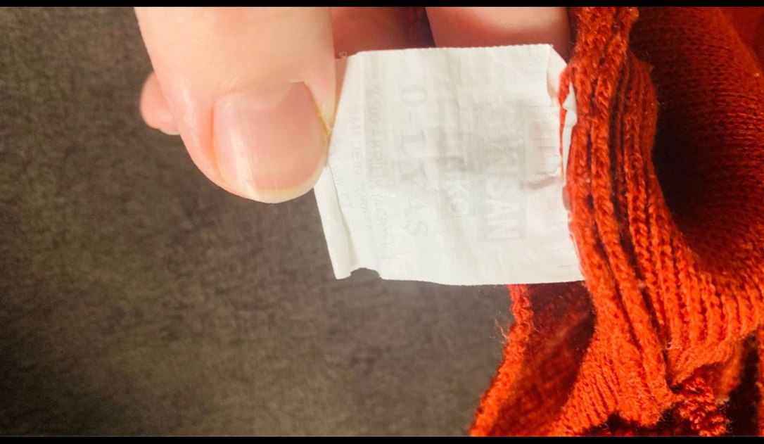 Ayıcıklı yün salopet - Görsel 3