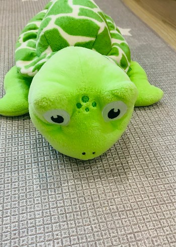 Yeşil Renkli Peluş Kurbağa Oyuncak - Görsel 3