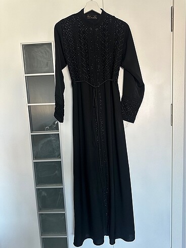 Suud Collection LEYALİ DUBAİ TAŞLI ABAYA