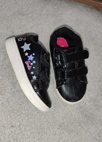 Kız Çocuk Siyah Punk Tarzı Spor Ayakkabı
