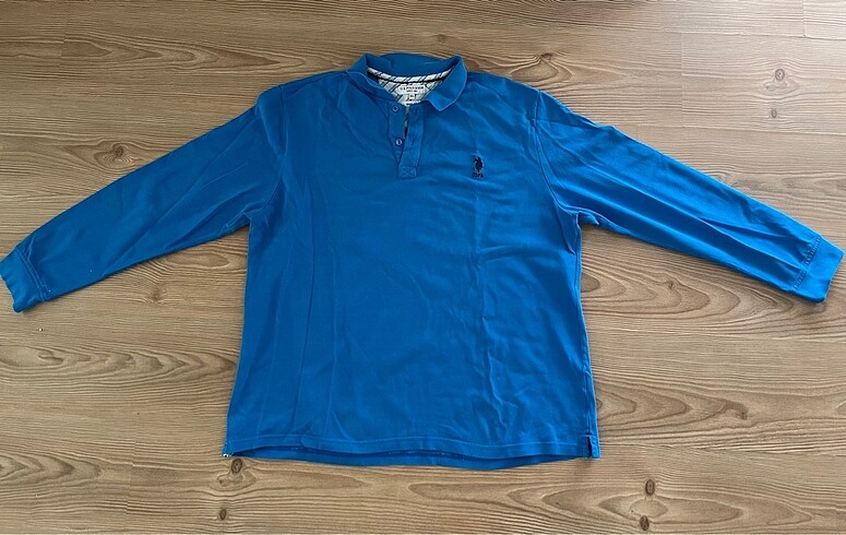 Polo yaka sweatshirt