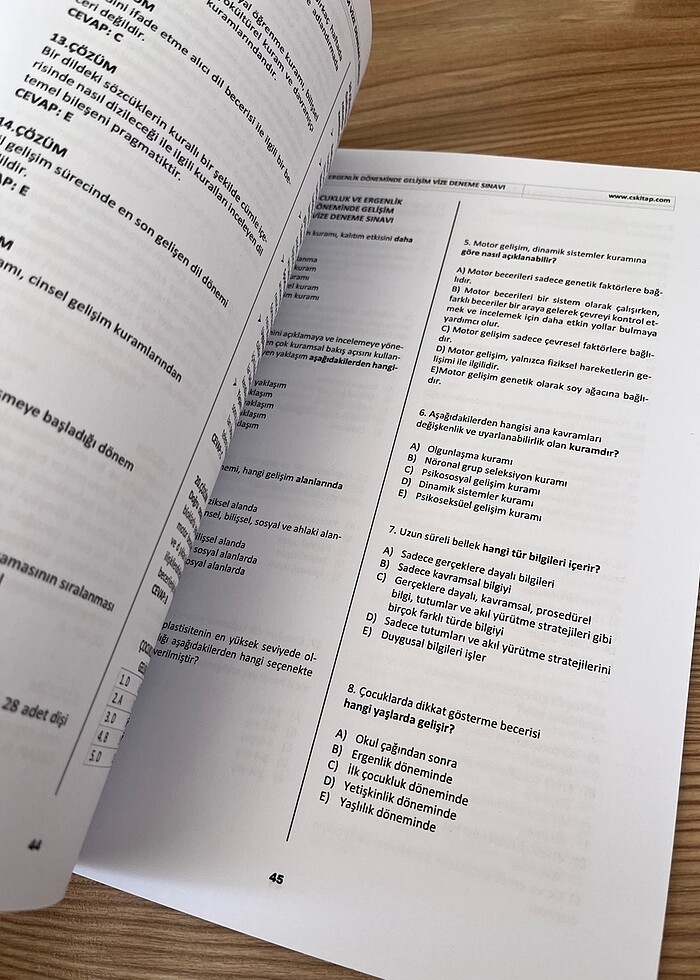 Cs kitap çocuk gelişimi önlisans - Görsel 3