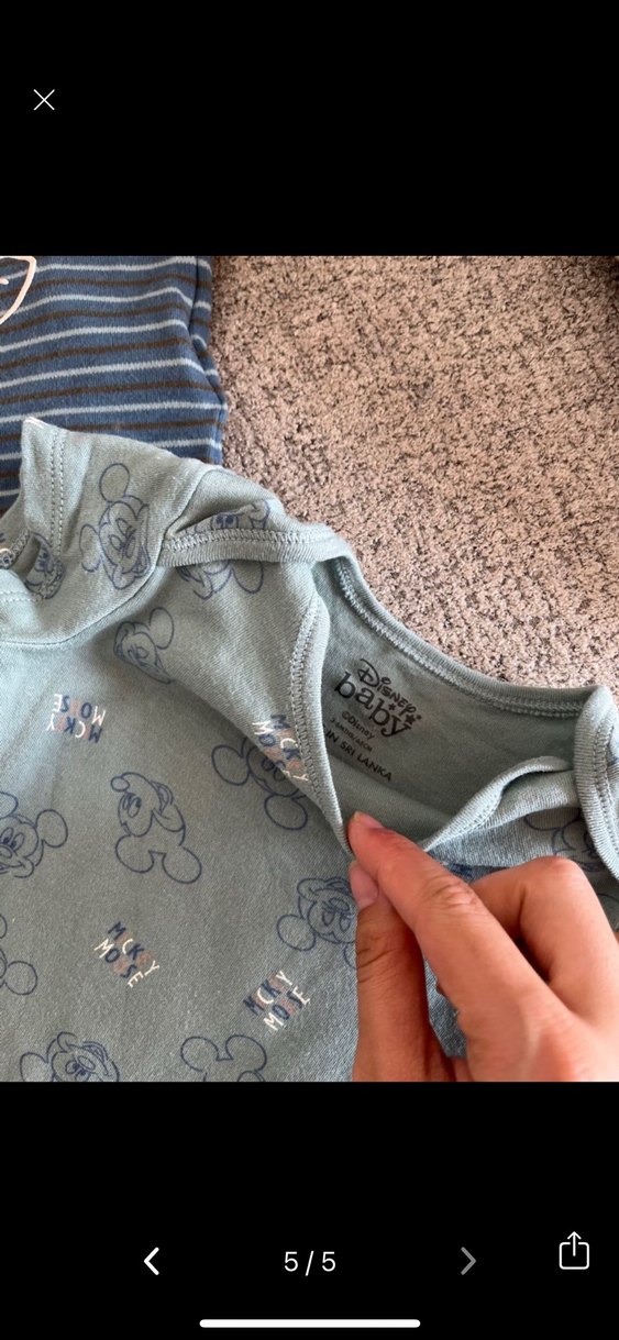 Erkek bebek Disney Body - Görsel 4