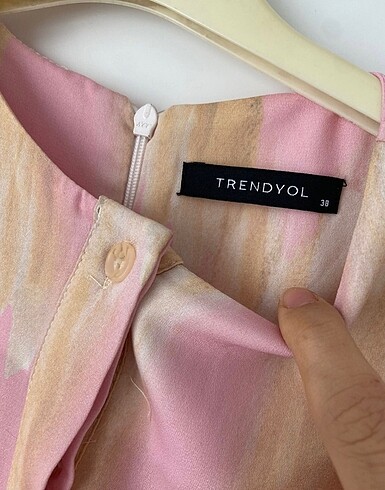 Trendyol & Milla Renk geçişli şifon elbise