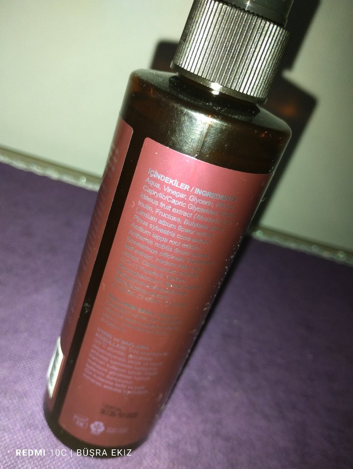 Hornn Üzüm Sirkesi Tonik Sprey - Görsel 2