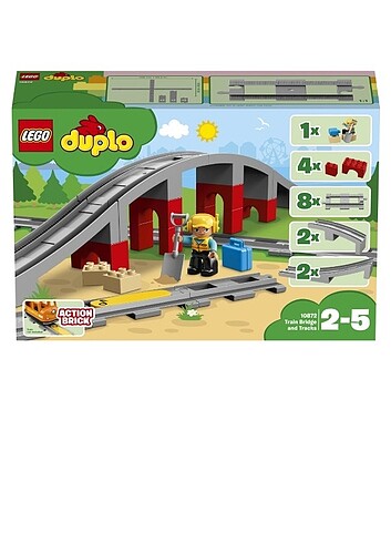 Lego Duplo Tren Köprüsü ve Rayları 10872
