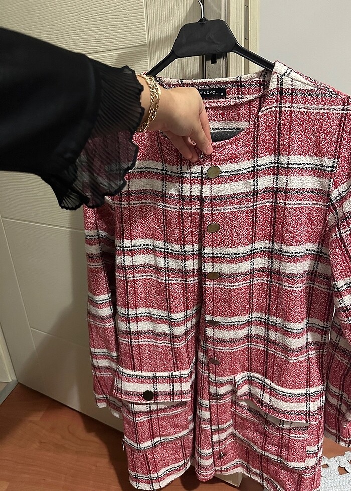 Tüvit ceket - Görsel 2