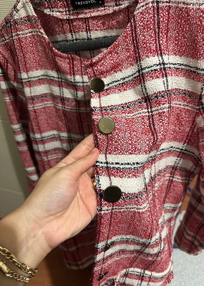 Tüvit ceket - Görsel 4