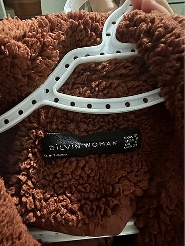 Dilvin peluş mont - Görsel 4