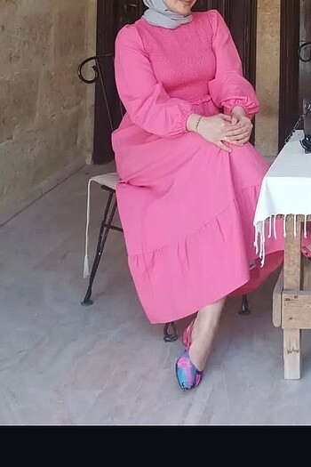 Trendyol & Milla Pembe elbise