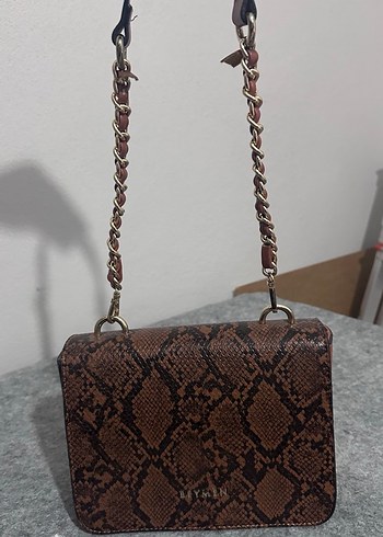 Beymen marka Yılan Desenli Deri Çanta - Görsel 2