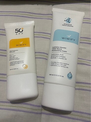 Wiwify Nemlendirici&Güneş Kremi Seti