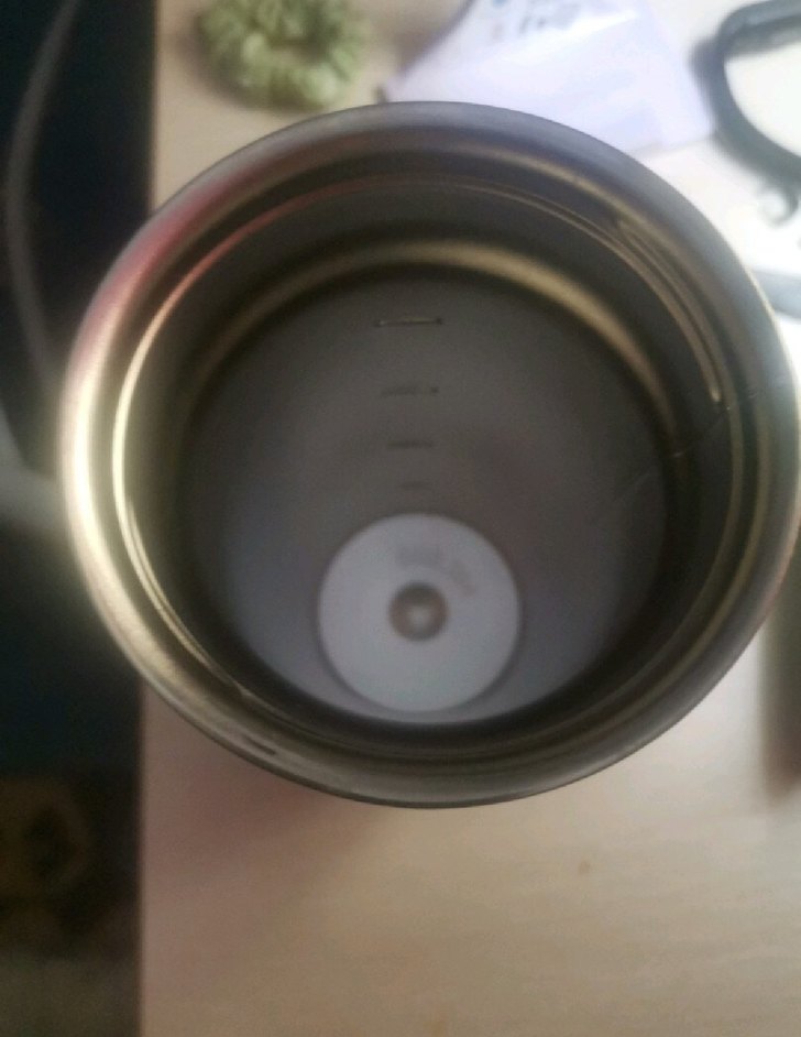 Siyah Logolu Termos Mug - Görsel 4