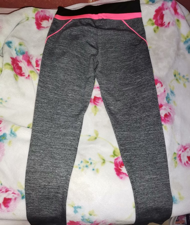 Gri Spor Kadın Tayt - Görsel 2