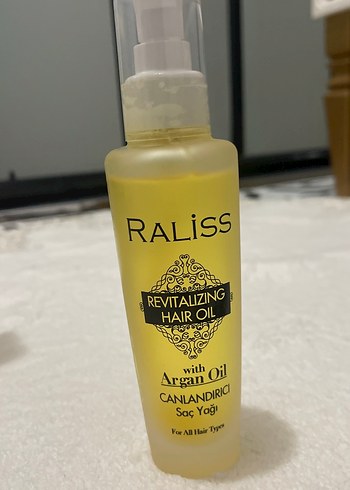 Raliss Canlandırıcı Argan Yağı Saç Bakım Yağı - Görsel 2