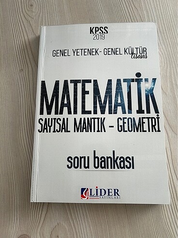KPSS matematik soru bankası
