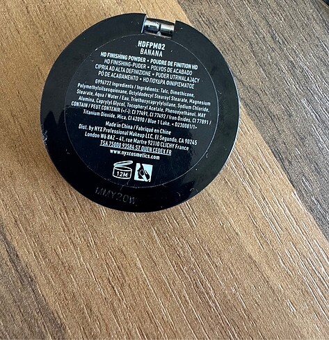 NYX Nyx mini pudra banana