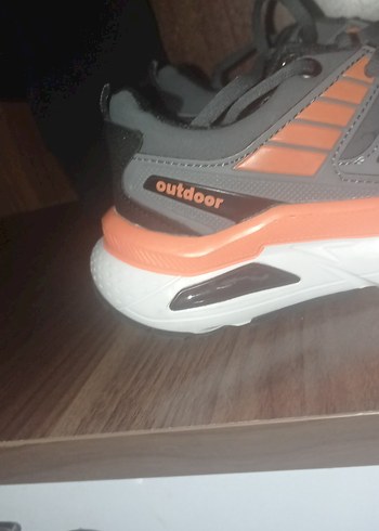 31 Beden Gri Bağcıklı Outdoor Spor Ayakkabı