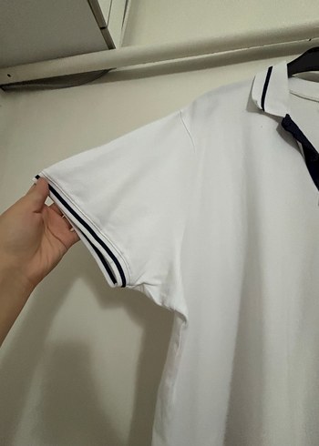 U.S Polo Assn. Erkek Beyaz Polo Tişört