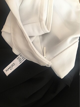xs Beden beyaz Renk #mango elbise